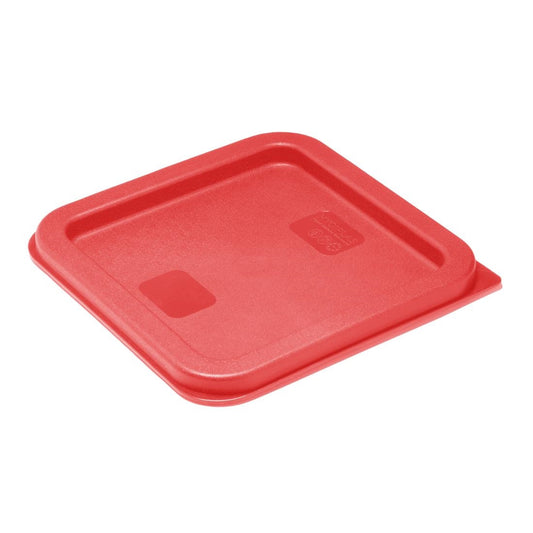 Hygiplas Square Red Lid to fit 1.5 & 3.5Ltr Containers • PAS-HY407