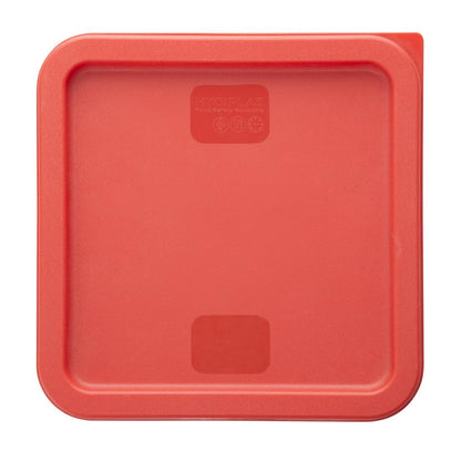 Hygiplas Square Red Lid to fit 5.5 & 7Ltr Containers • PAS-HY408
