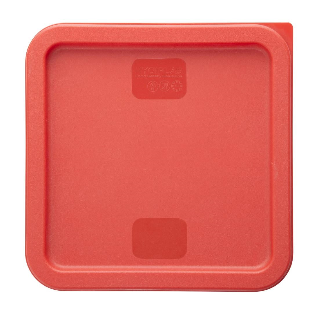 Hygiplas Square Red Lid to fit 10/15/20Ltr Containers • PAS-HY409