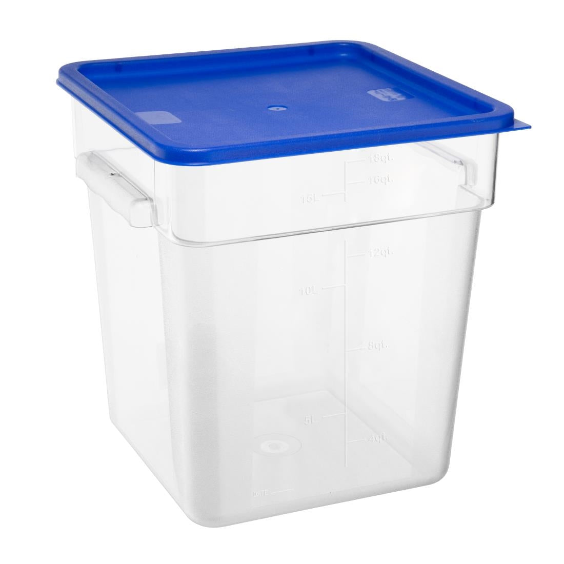 Hygiplas Square Blue Lid to Fit 10-20Ltr Containers • PAS-HY412