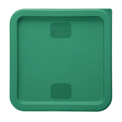 Hygiplas Square Food Storage Container Lid Green Medium • PAS-HY414
