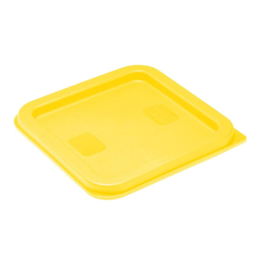 Hygiplas Square Yellow Lid to Fit 1.5/3.5Ltr Container • PAS-HY419