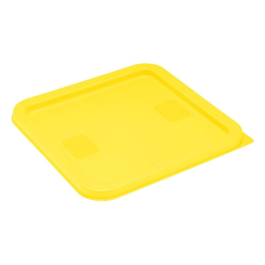 Hygiplas Square Yellow Lid to Fit 5.5/7Ltr Containers • PAS-HY420