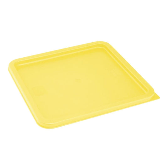 Hygiplas Square Yellow Lid to Fit 10/15/20Ltr Containers • PAS-HY421