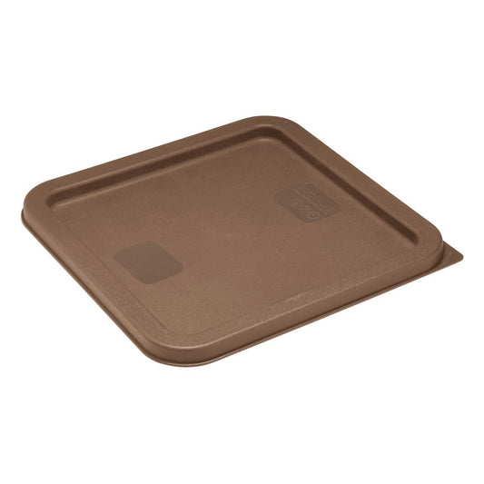 Hygiplas Square Brown Lid to Fit 5.5/7Ltr Containers • PAS-HY423