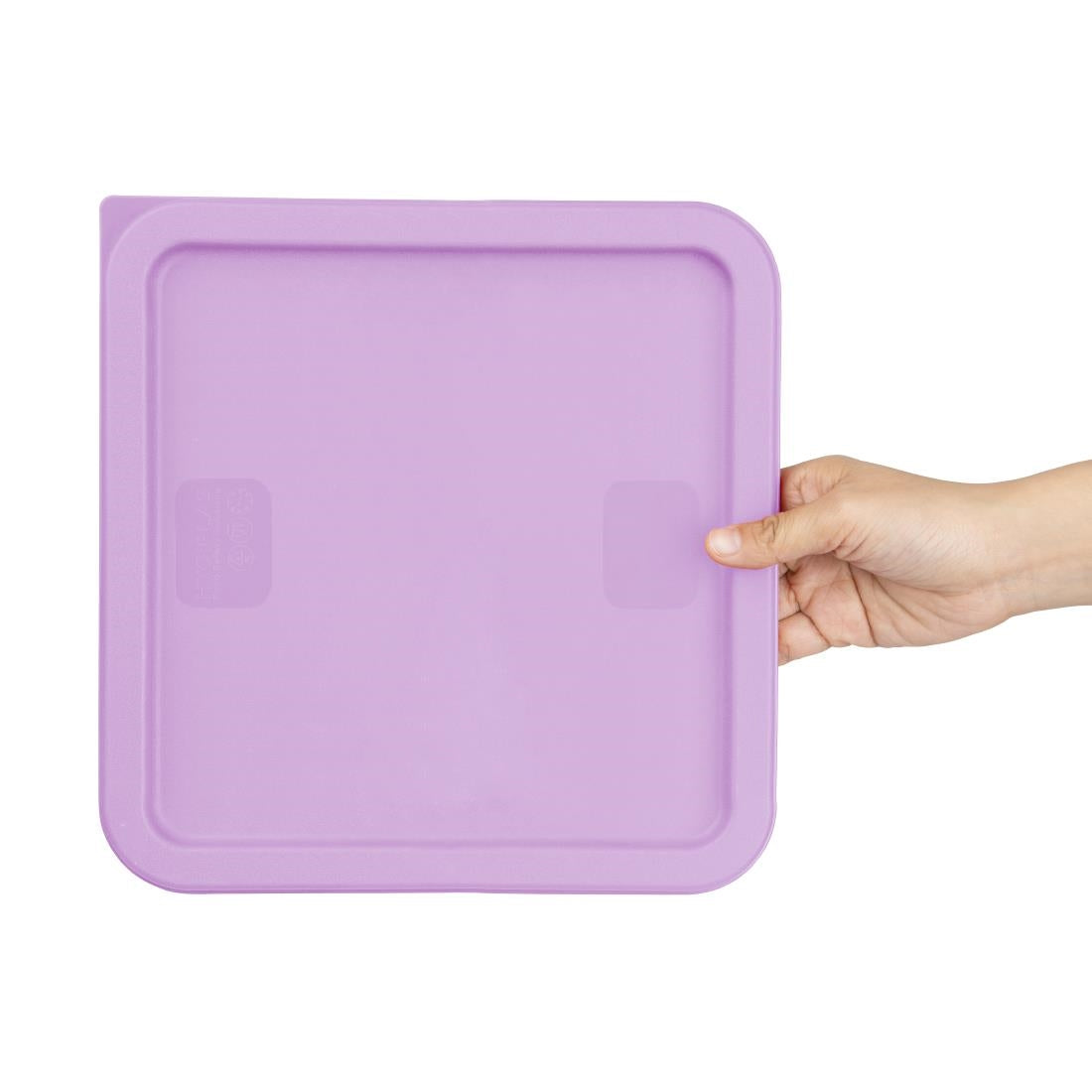 Hygiplas Square Purple Lid to Fit 10/15/20Ltr Containers • PAS-HY427