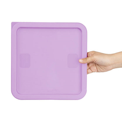 Hygiplas Square Purple Lid to Fit 10/15/20Ltr Containers • PAS-HY427