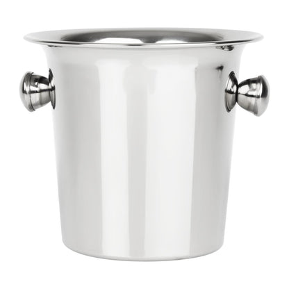 Olympia Mini Fluted Ice Bucket Stainless Steel • PAS-HY516