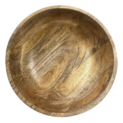 Olympia Footed Bowl Mango Wood 280mm (280(Ø)x120(H)mm | Material: mango wood) • PAS-HY758