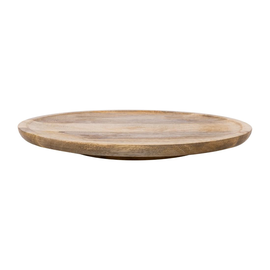 Olympia Revolving Cake Stand Mango Wood 330mm (330(Ø)x40(H)mm | Material: Mango Wood) • PAS-HY756