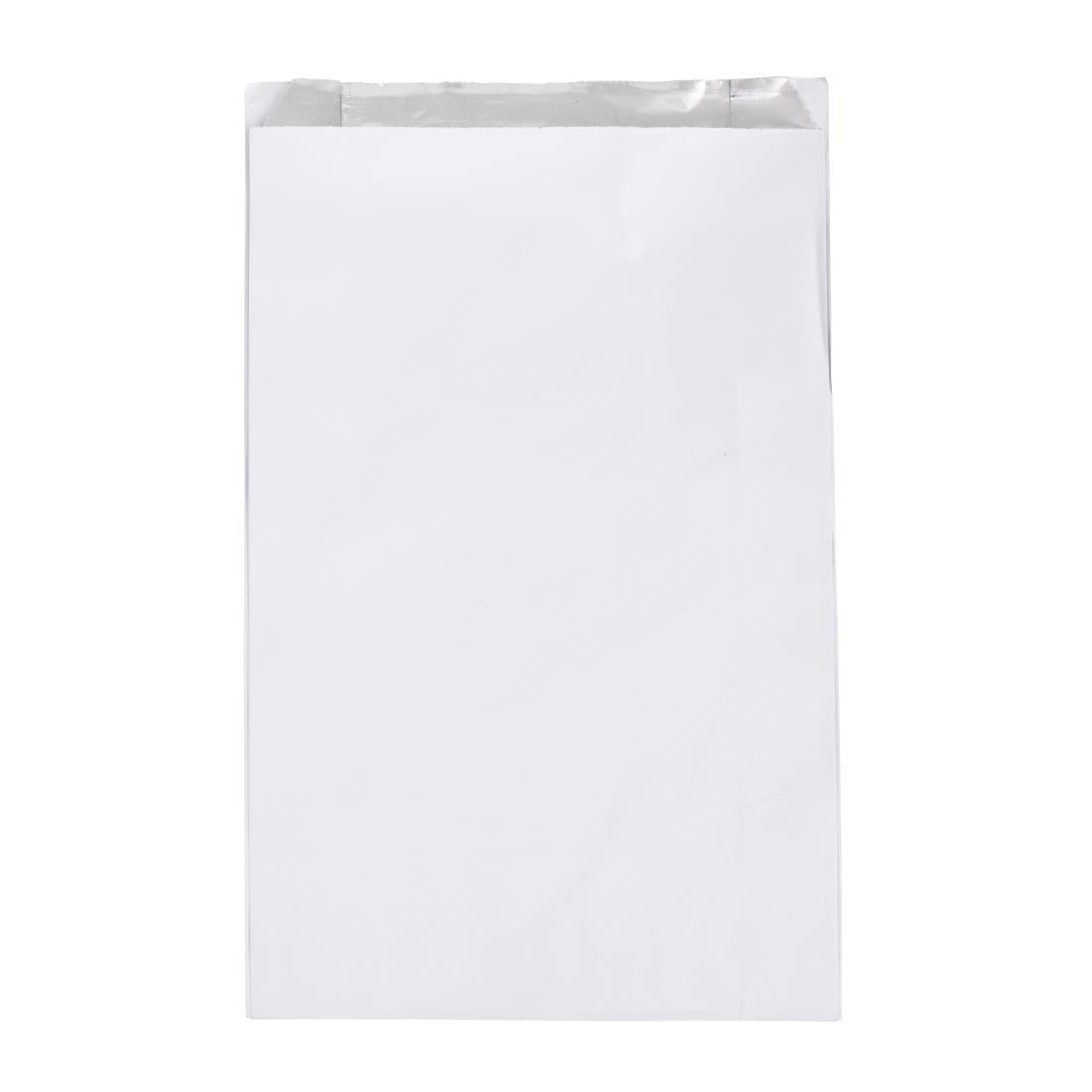 Fiesta Recyclable Foil Lined Paper Bag 305x180x60mm (500 Pack) (Foil lining keeps food warm & fresh | Pack quantity: 500 | Paper weight: 73gsm) • PAS-HY774