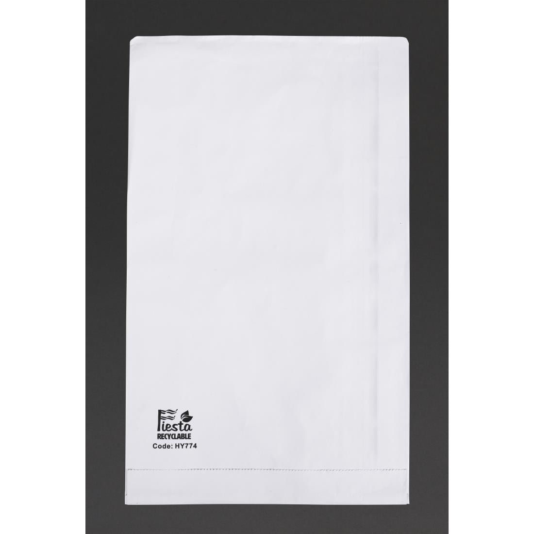 Fiesta Recyclable Foil Lined Paper Bag 305x180x60mm (500 Pack) (Foil lining keeps food warm & fresh | Pack quantity: 500 | Paper weight: 73gsm) • PAS-HY774