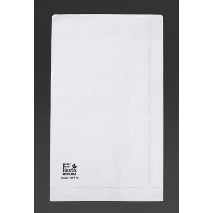Fiesta Recyclable Foil Lined Paper Bag 305x180x60mm (500 Pack) (Foil lining keeps food warm & fresh | Pack quantity: 500 | Paper weight: 73gsm) • PAS-HY774
