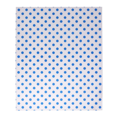 Fiesta Compostable Burger Wraps Blue Dot 250x300mm (200 Pack) (Grease-Resistant. 250(W)x300(L)mm) • PAS-HY783