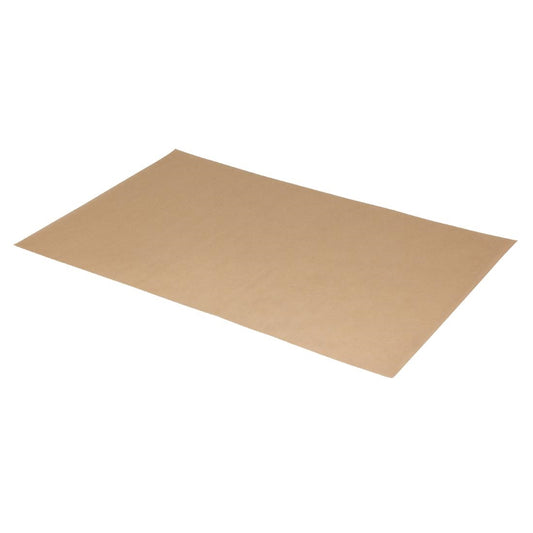 Vogue 1/1 GN Liner Baking Paper Kraft (200 Pack) (Greaseproof. 530(L)x325(W)mm. Pack Quantity: 200) • PAS-HY784