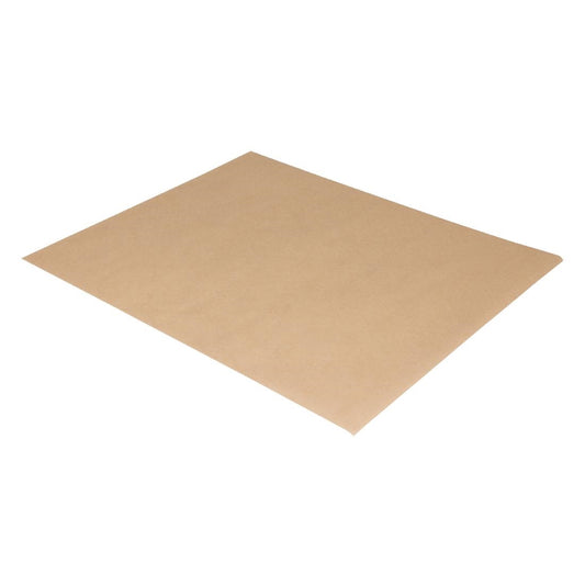 Vogue 1/2 GN Liner Baking Paper Kraft (200 Pack) (Greaseproof. 325(L)x265(W)mm. Pack Quantity: 200) • PAS-HY786