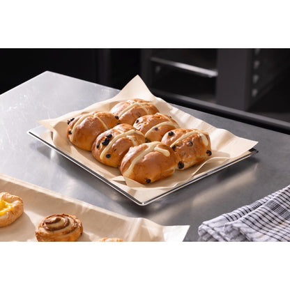 Vogue 1/2 GN Liner Baking Paper Kraft (200 Pack) (Greaseproof. 325(L)x265(W)mm. Pack Quantity: 200) • PAS-HY786