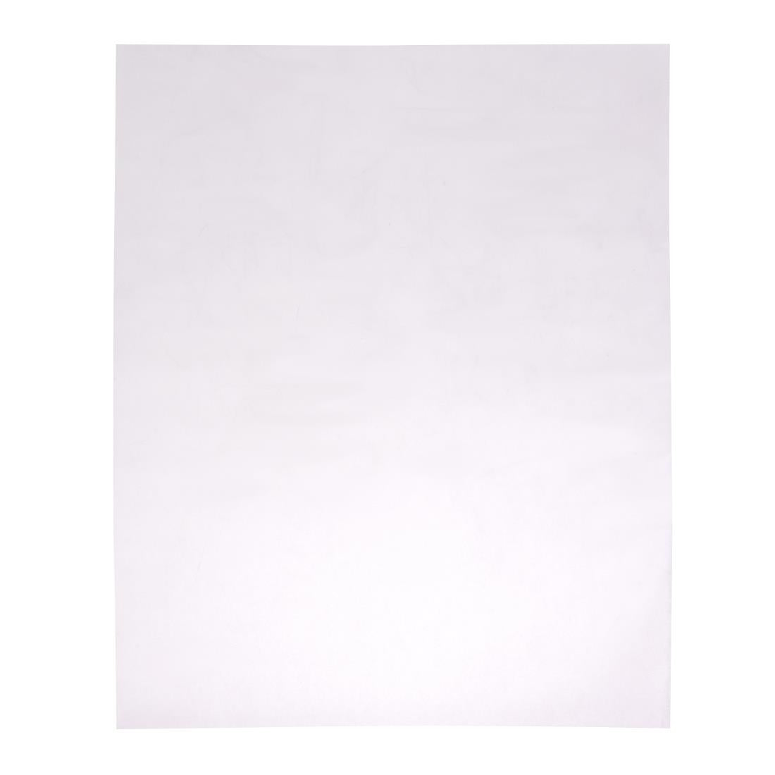 Vogue 1/2 GN Liner Baking Paper White (200 Pack) (Greaseproof. 325(L)x265(W)mm. Pack Quantity: 200) • PAS-HY787