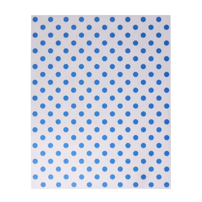Fiesta Compostable Burger Wraps Blue Dot 250x200mm (200 Pack) (Grease-Resistant. 250(L)x200(W)mm. Pack Quantity: 200) • PAS-HY791