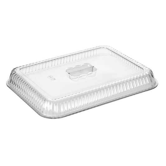 Olympia Kristallon Raised Lid for Large Salad Crock (307(L)x237(W)x36(H)mm) • PAS-HY802