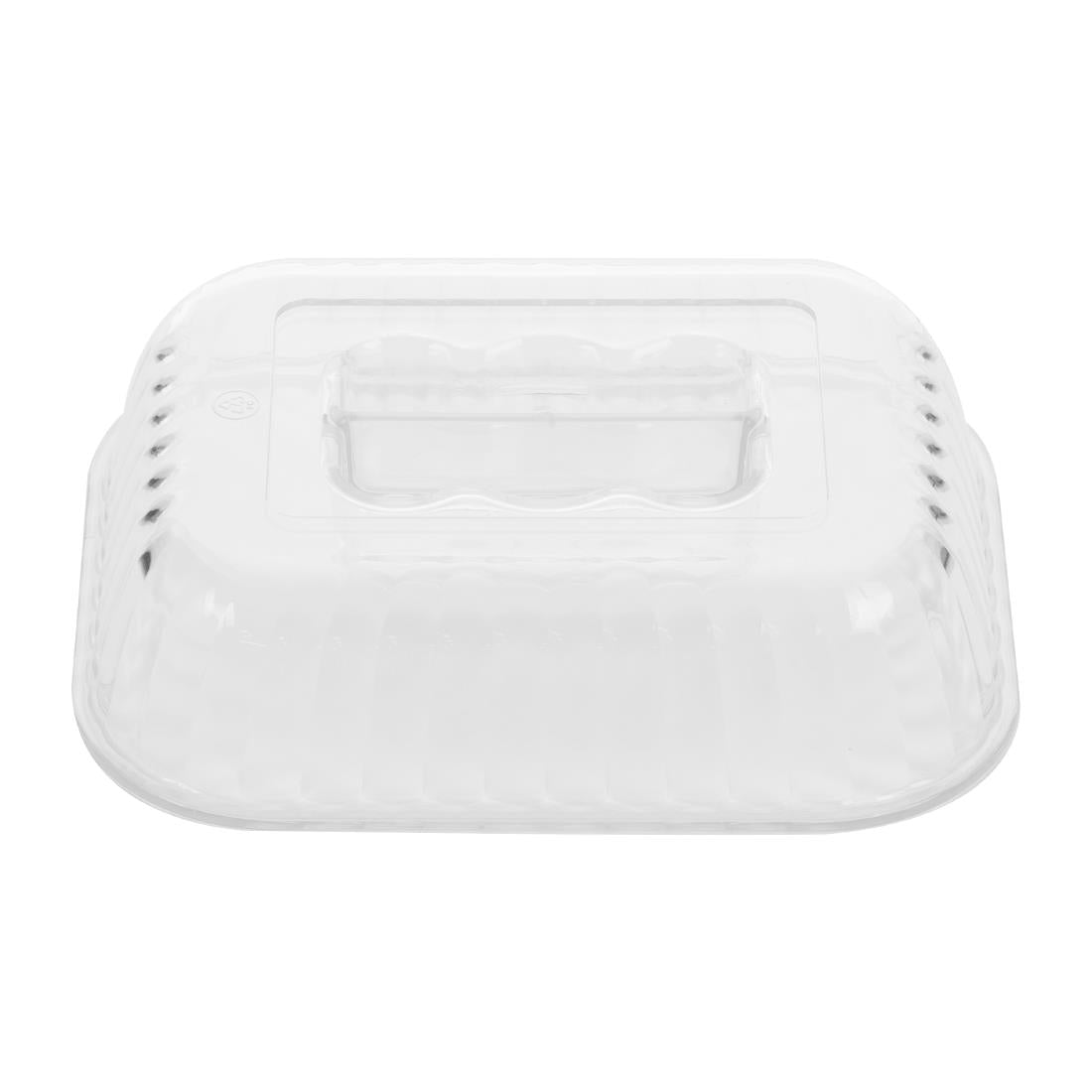 Olympia Kristallon Raised Lid for Small Salad Crock (140(L)x111(W)x35(H)mm) • PAS-HY808