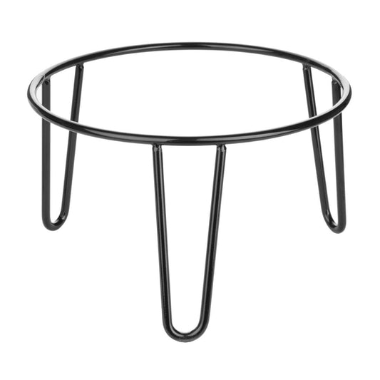 Olympia Non-Slip Riser Round Black Wire 210x120mm (210(Ø)x120(H)mm | For use with plates and platters wider than 210mm) • PAS-HY983