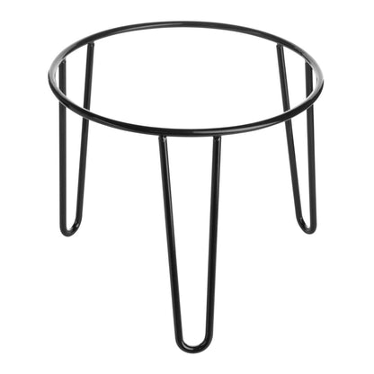 Olympia Non-Slip Riser Round Black Wire 210x180mm (210(Ø)x180(H)mm | For use with plates and platters wider than 210mm) • PAS-HY984