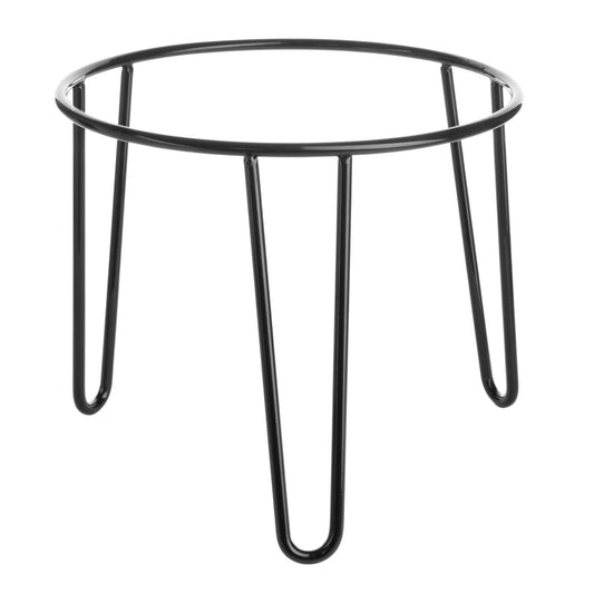 "Olympia Non-Slip Riser Round Black Wire 210x180mm" (210(Ø)x180(H)mm | For use with plates and platters wider than 210mm) • PAS-HY984