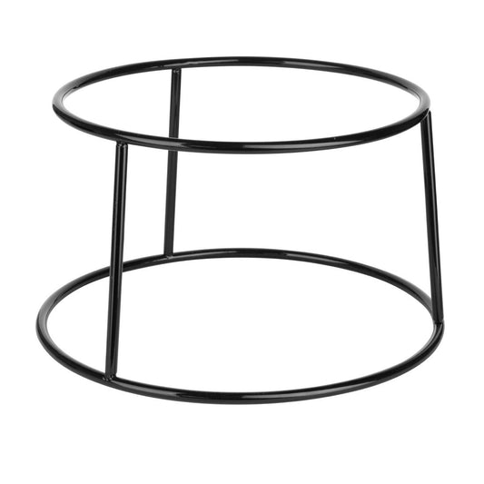 Olympia Non-Slip Riser Round Multi Black Wire 230x260x150mm (230(Ø)x150(H)mm | For use with plates & platters wider than 230mm) • PAS-HY986
