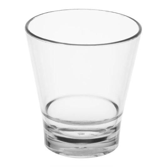 Olympia Kristallon Polycarbonate Stacking Tumblers 250ml (6 Pack) • PAS-HZ080