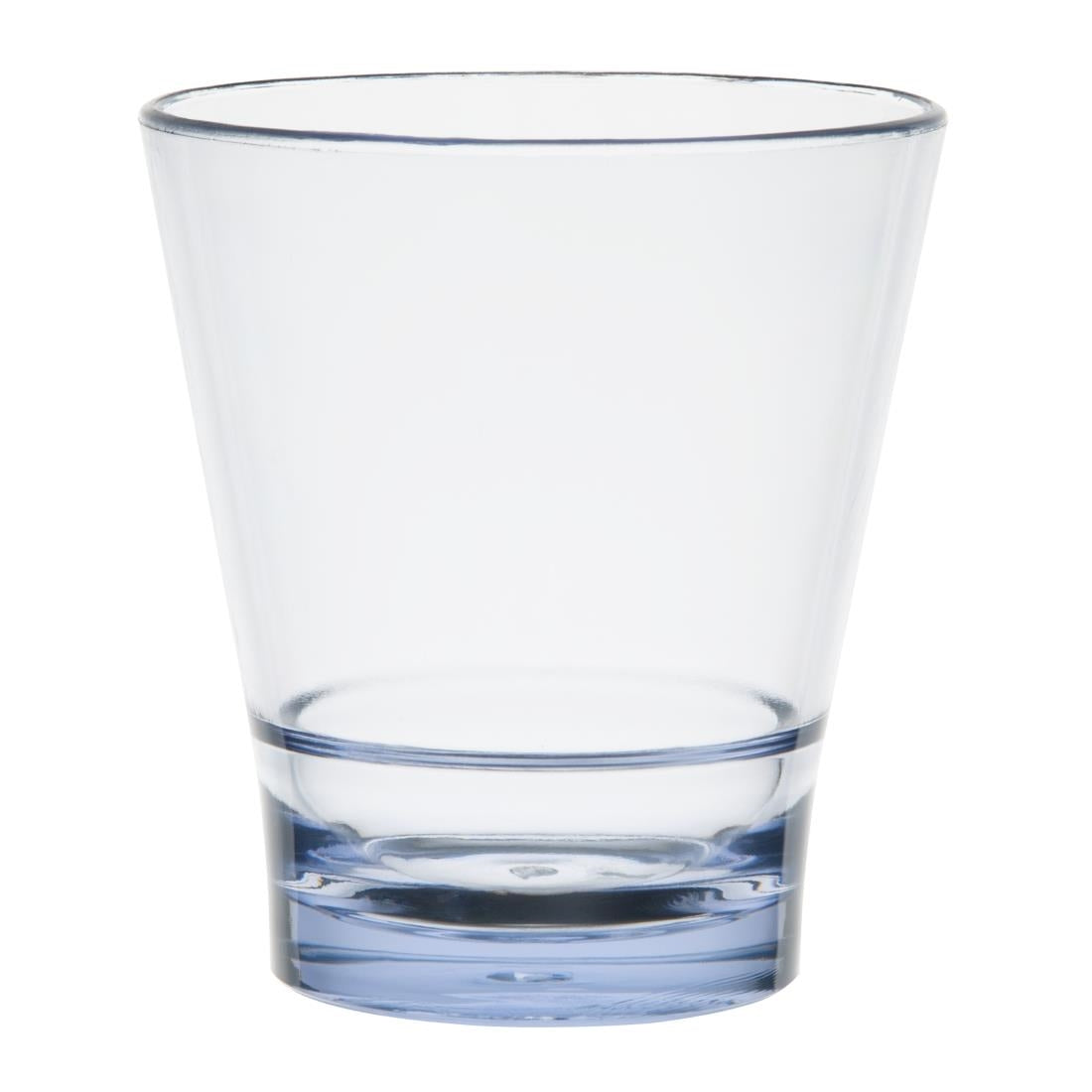 Olympia Kristallon Polycarbonate Stacking Tumblers Blue 250ml (6 Pack) • PAS-HZ081