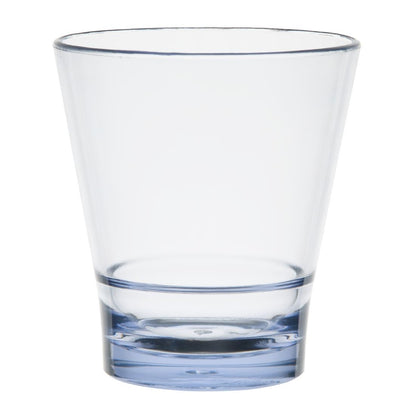 Olympia Kristallon Polycarbonate Stacking Tumblers Blue 250ml (6 Pack) • PAS-HZ081