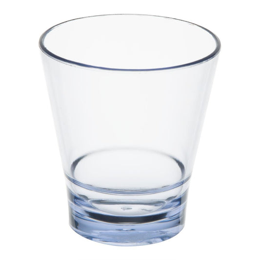 Olympia Kristallon Polycarbonate Stacking Tumblers Blue 250ml (6 Pack) • PAS-HZ081
