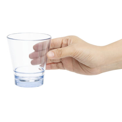 Olympia Kristallon Polycarbonate Stacking Tumblers Blue 250ml (6 Pack) • PAS-HZ081