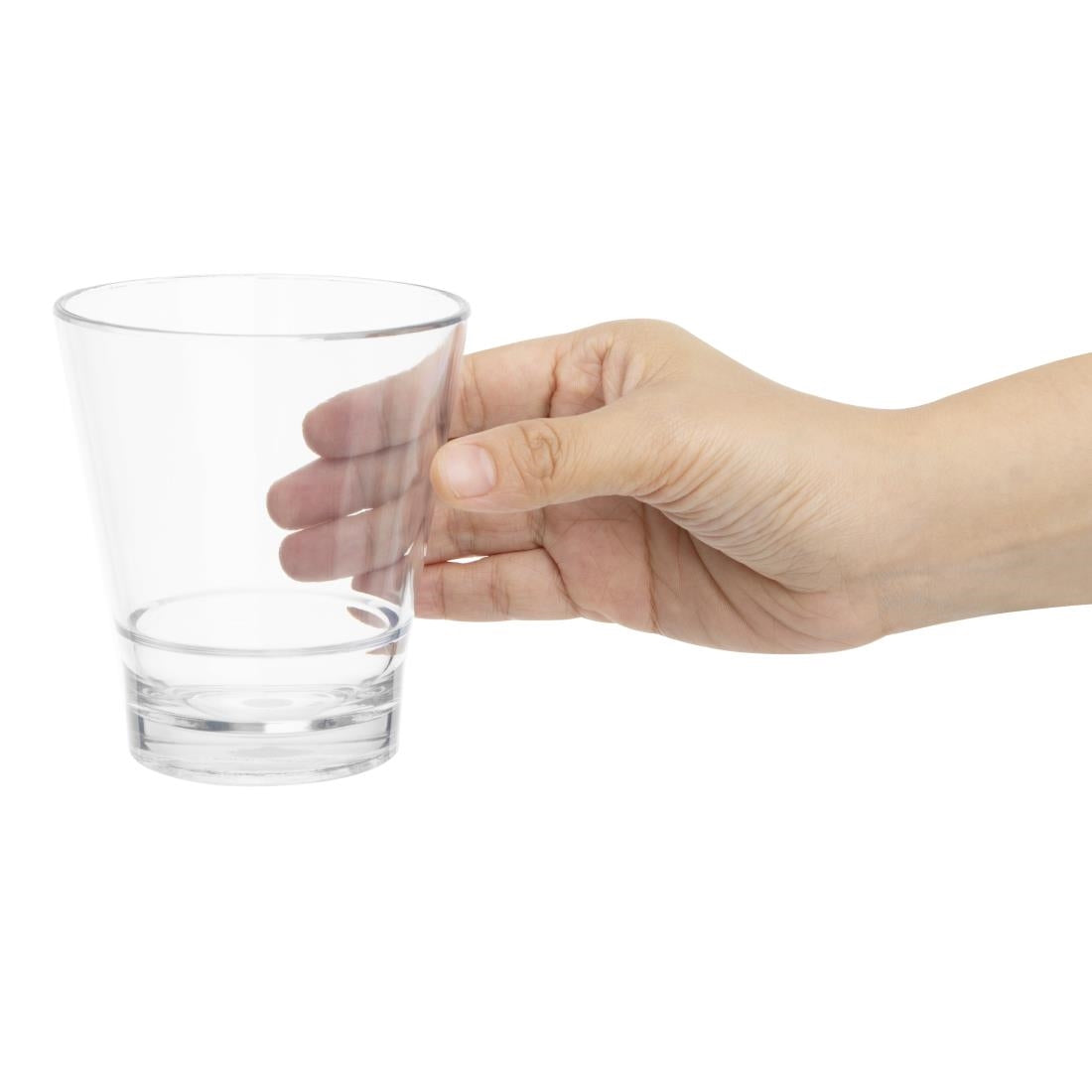 Olympia Kristallon Polycarbonate Stacking Tumblers 350ml (6 Pack) • PAS-HZ082