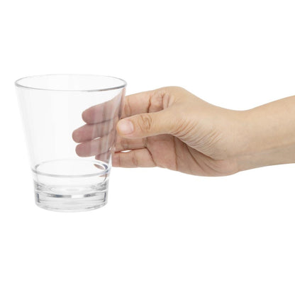 Olympia Kristallon Polycarbonate Stacking Tumblers 350ml (6 Pack) • PAS-HZ082