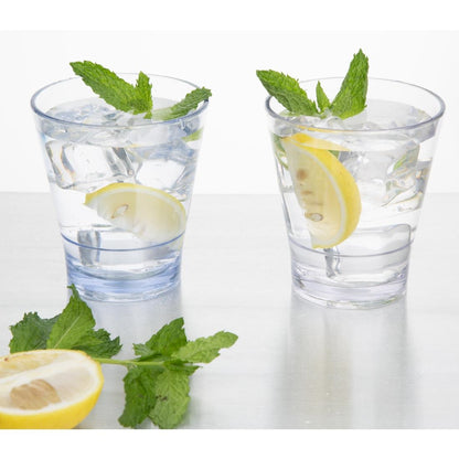 Olympia Kristallon Polycarbonate Stacking Tumblers 350ml (6 Pack) • PAS-HZ082
