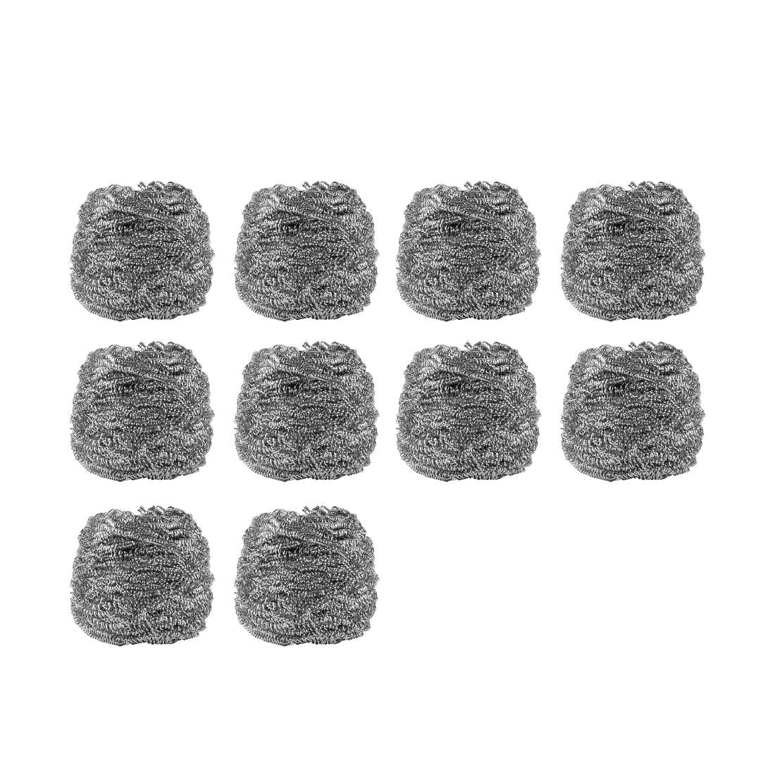 Jantex Stainless Steel Scourers (10 Pack) (Pack Quantity: 10) • PAS-HZ168