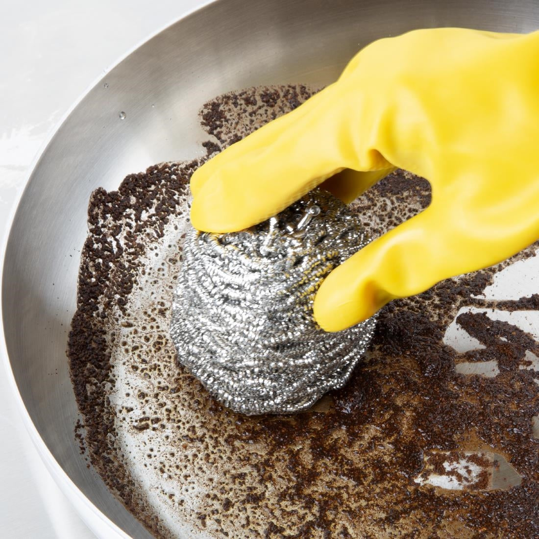 Jantex Stainless Steel Scourers (10 Pack) (Pack Quantity: 10) • PAS-HZ168