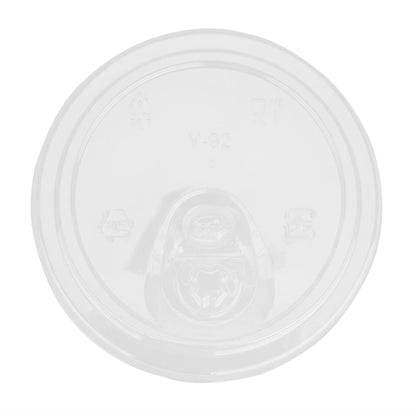 Fiesta Recyclable rPET Strawless Lids for 340/454/568ml Cups (400 Pack) (18(H)x96(Ø)mm | Pack quantity: 400) • PAS-HZ230