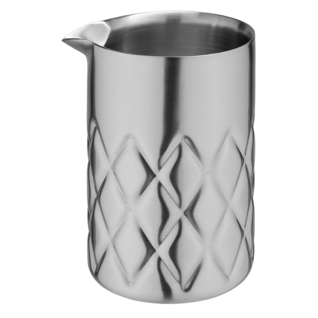 Olympia Stainless Steel Double Wall Mixing Glass 139x87mm • PAS-HZ236