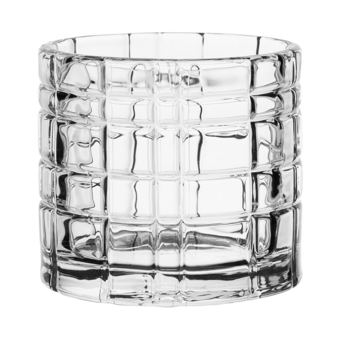 Olympia Tealight Holder Glass Geo - 64x57mm (Box 6) • PAS-HZ332