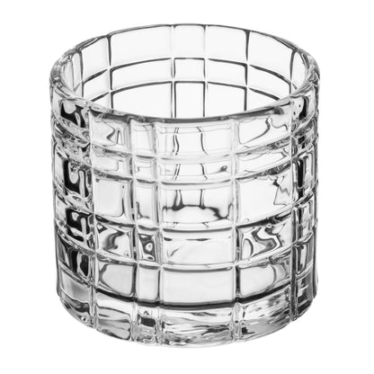 Olympia Tealight Holder Glass Geo - 64x57mm (Box 6) • PAS-HZ332