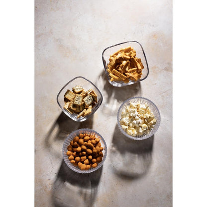 Olympia Round Ridged Glass Snack Bowl - 105x60mm (Box 6) • PAS-HZ337