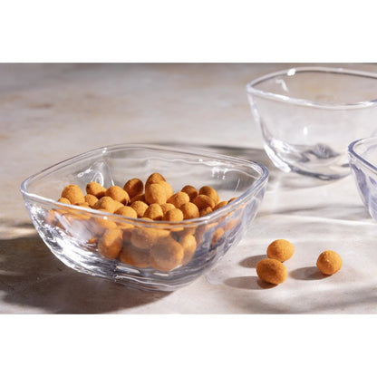 Olympia Square Glass Snack Bowl Low - 109x50mm (6 Pack) • PAS-HZ335
