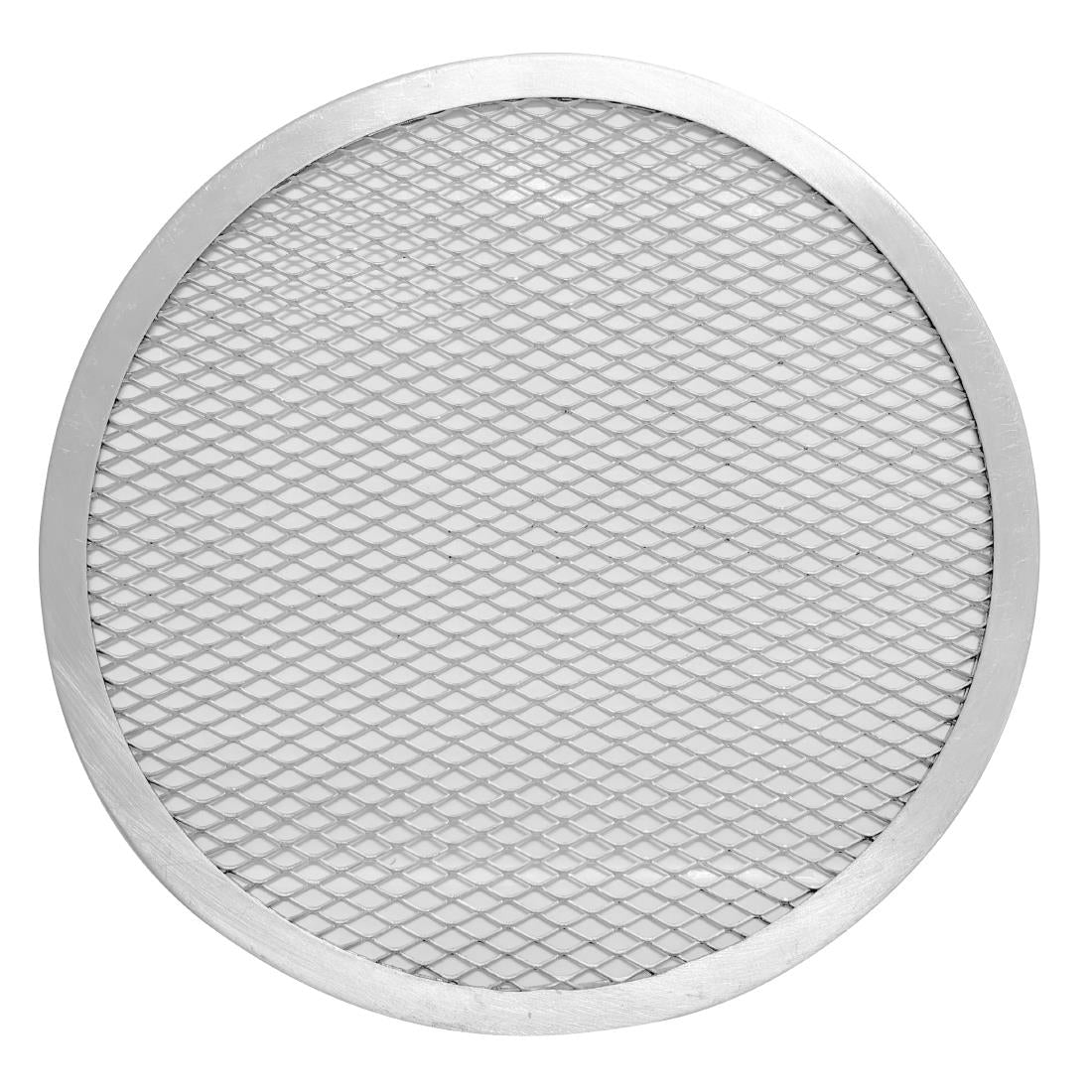 Vogue Aluminium Perforated Pizza Tray 230mm • PAS-HZ490