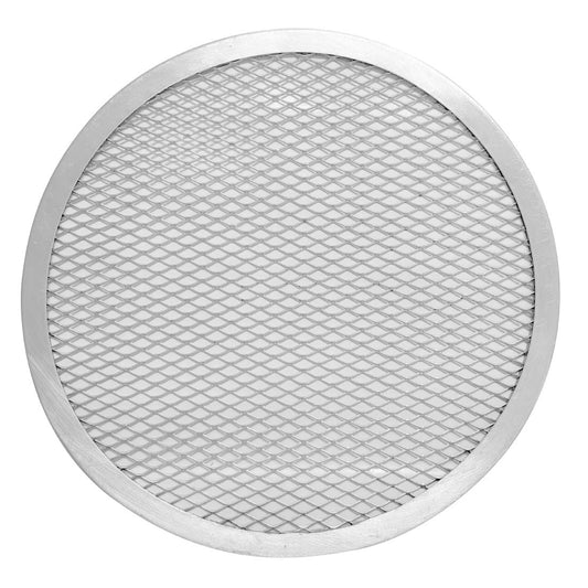 Vogue Aluminium Perforated Pizza Tray 230mm • PAS-HZ490