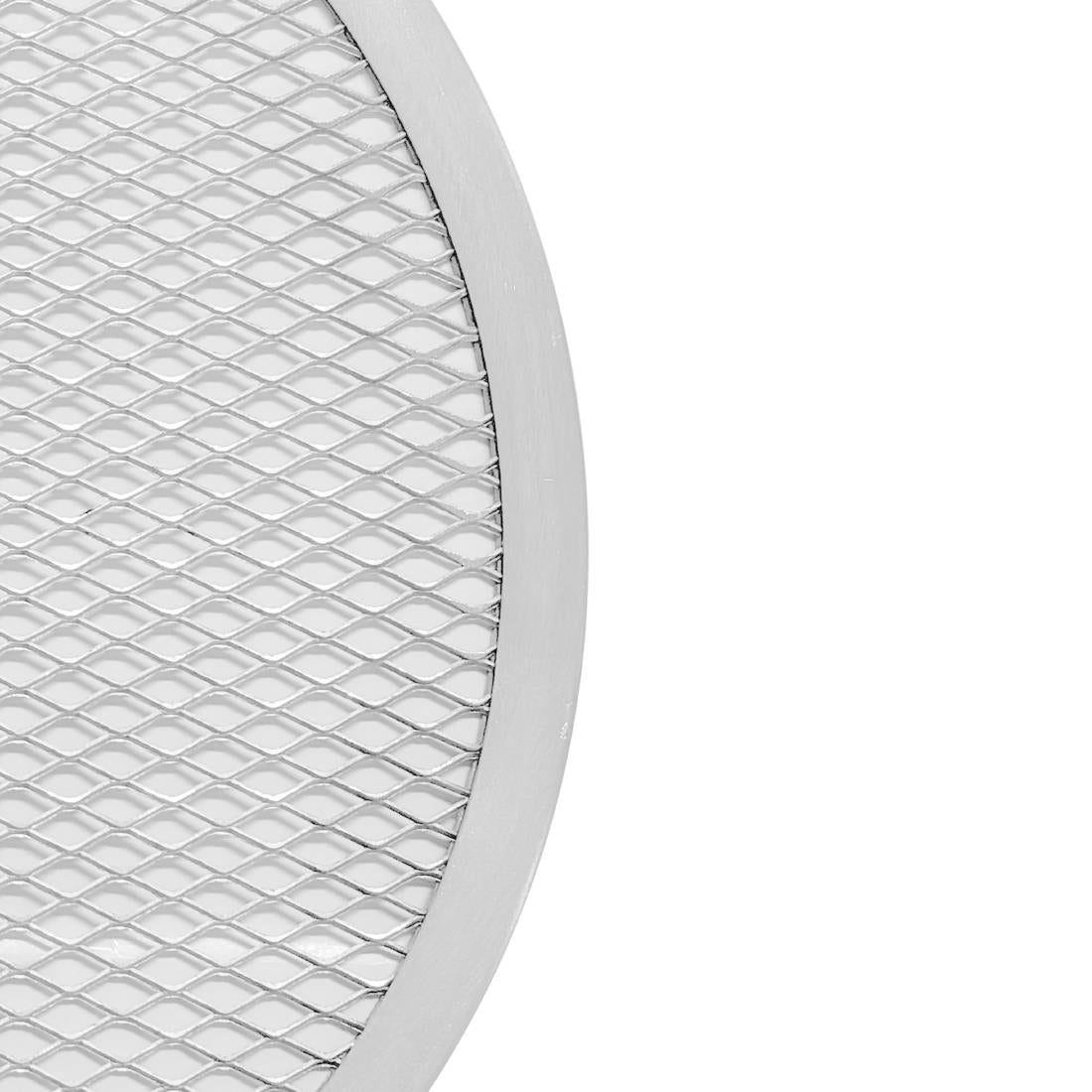 Vogue Aluminium Perforated Pizza Tray 254mm • PAS-HZ491