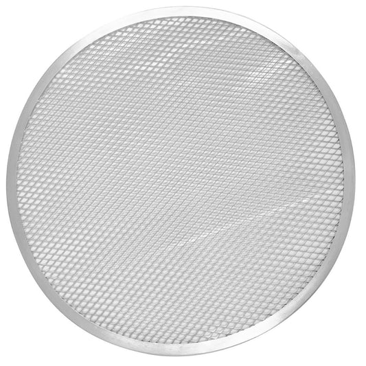 Vogue Aluminium Perforated Pizza Tray 355mm • PAS-HZ493