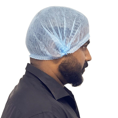 "Hygiplas Hair Nets Blue (50 Pack)" (Colour: Blue | Pack quantity: 50) • PAS-HZ505